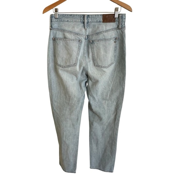 Madewell Size 26 The Curvy Perfect Vintage Jeans Light Wash High Waisted Jeans - Picture 5 of 9